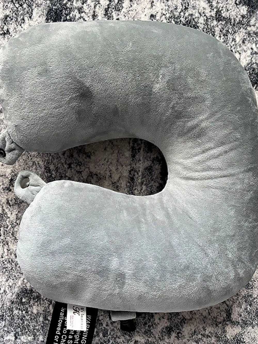 Shin Sung Inc Gray Travel Neck Pillow